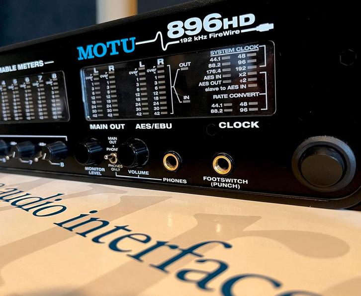 Interface Audio Motu 896HD, Musique & Instruments, Modules de son, Enlèvement