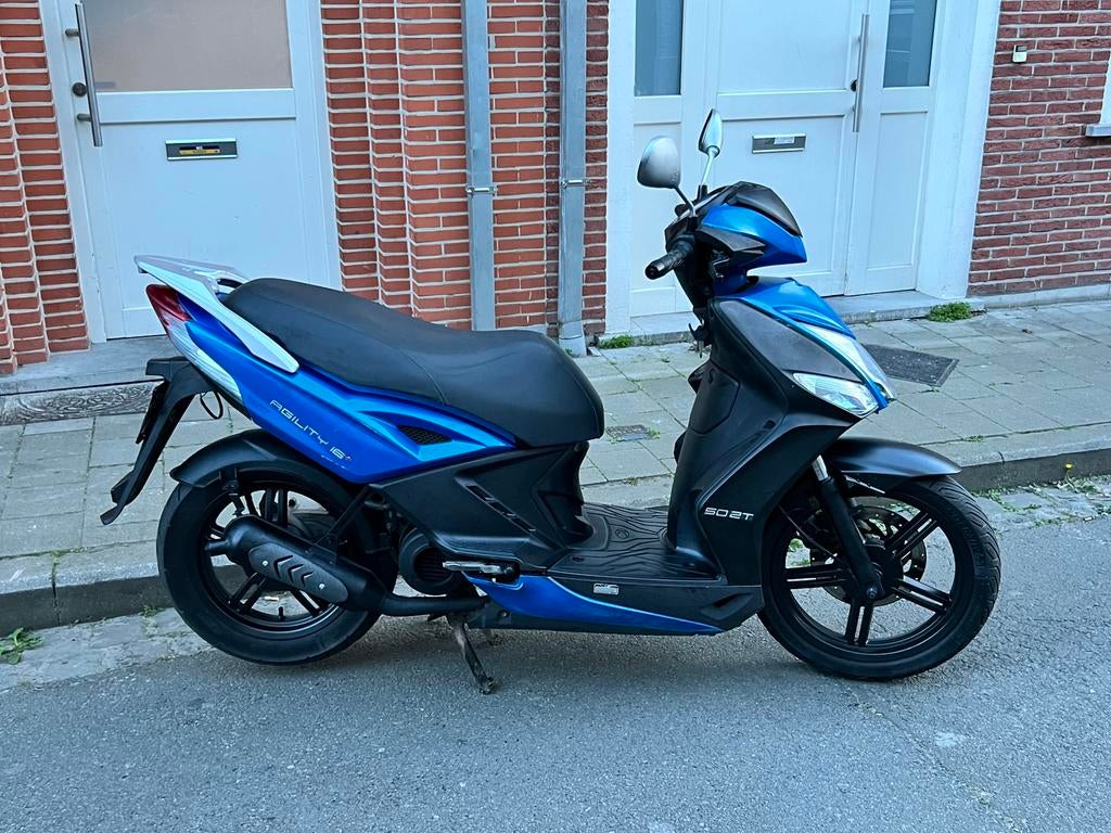 Kymco 16+ 2T A Class  Rides Parfait, tout a été renouvelé, Vélos & Vélomoteurs, Scooters | Kymco, Comme neuf, Classe A (25 km/h)