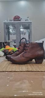 Boots/chaussures cuir véritable taille 40, Autre, Comme neuf, Brun, Enlèvement