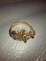 Gouden gesmolten ring, Handtassen en Accessoires, Ringen, Ophalen, Goud, Goud