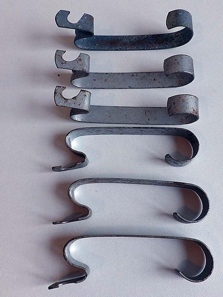 Metalen Weckpotklemmetjes: 6 st., Huis en Inrichting, Keuken | Potten en Pannen, Gebruikt, Ophalen