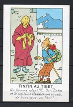 Carte postale : Hergé : Tintin/ Tintin au Tibet, Enlèvement