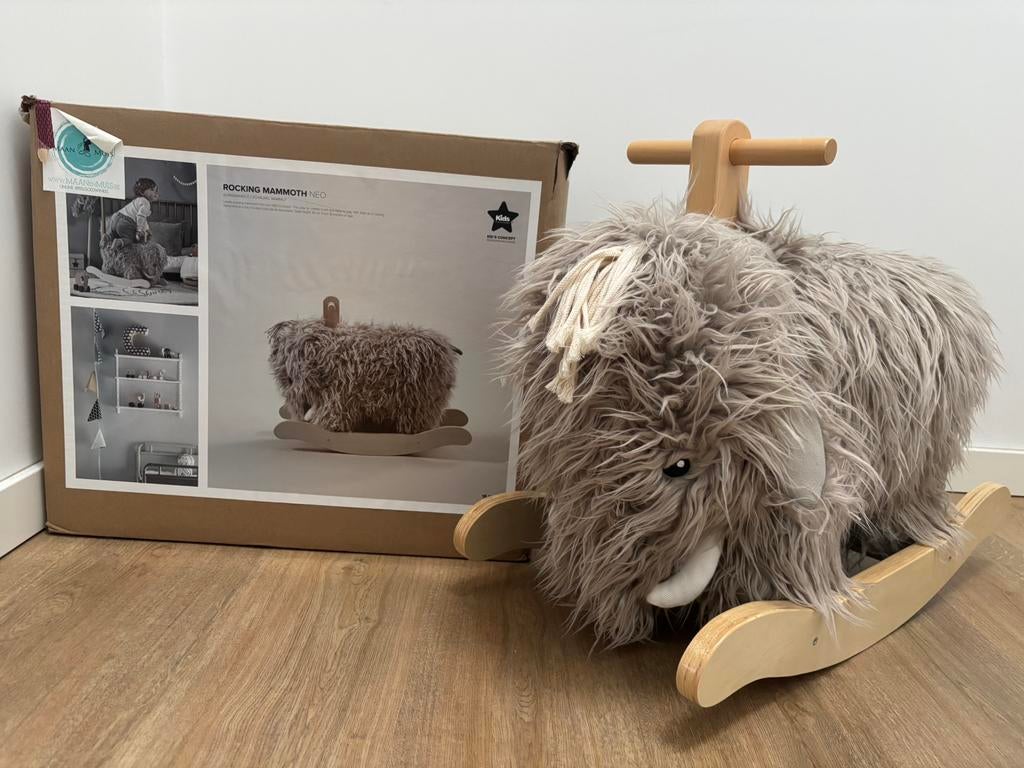 Schommelpaard mammoet, Ophalen, Zo goed als nieuw