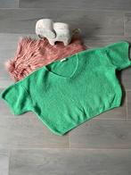 Groene trui korte mouwen, Kleding | Dames, Truien en Vesten, Ophalen of Verzenden, Zo goed als nieuw