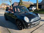 Mini One Cabrio 1.6 Benzine – Sidewalk Editie 2007 Carpass, Auto's, Voorwielaandrijving, 4 cilinders, Cabriolet, Zwart
