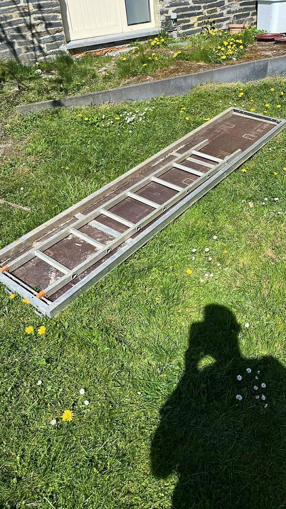 2 x Plancher à trappe décalé Combi avec échelle accès LAYHER, Enlèvement, Utilisé, Échelle