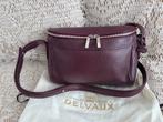 Sac bandoulière DELVAUX modèle Tramway cuir aubergine, Bijoux, Sacs & Beauté, Enlèvement ou Envoi, Comme neuf, Cuir