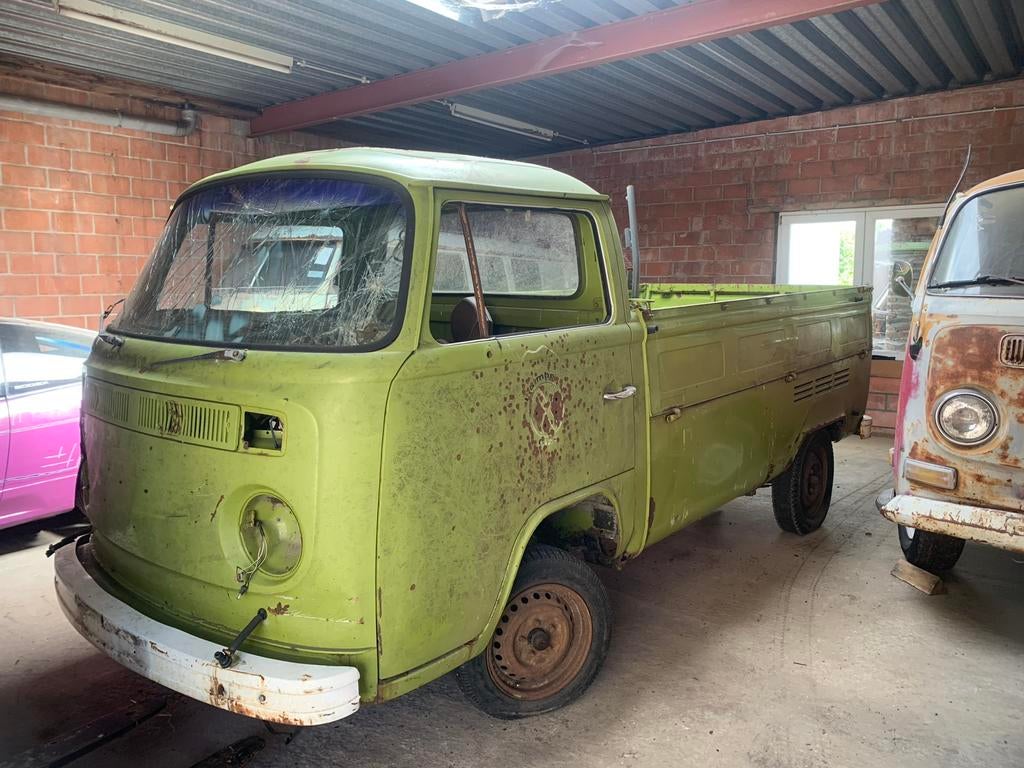Volkswagen T2 pick up., Auto's, Volkswagen, Particulier, Transporter, Benzine, Ophalen