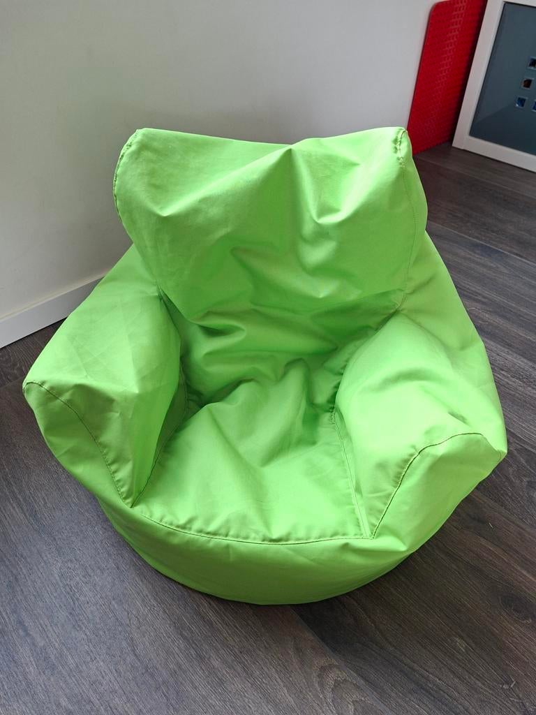 Zitzak peuter/ kleuter 'Lounge', Ophalen of Verzenden, Gebruikt, Groen, Zitzak