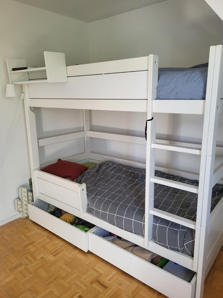 Lifetime stapelbed (ook als 2 aparte bedden te gebruiken), Ophalen, Gebruikt, Stapelbed