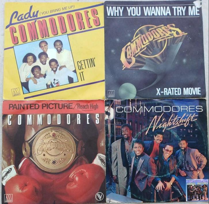 COMMODORES - PAKKET!, CD & DVD, Vinyles Singles, Comme neuf, Single, Pop, 7 pouces, Enlèvement ou Envoi