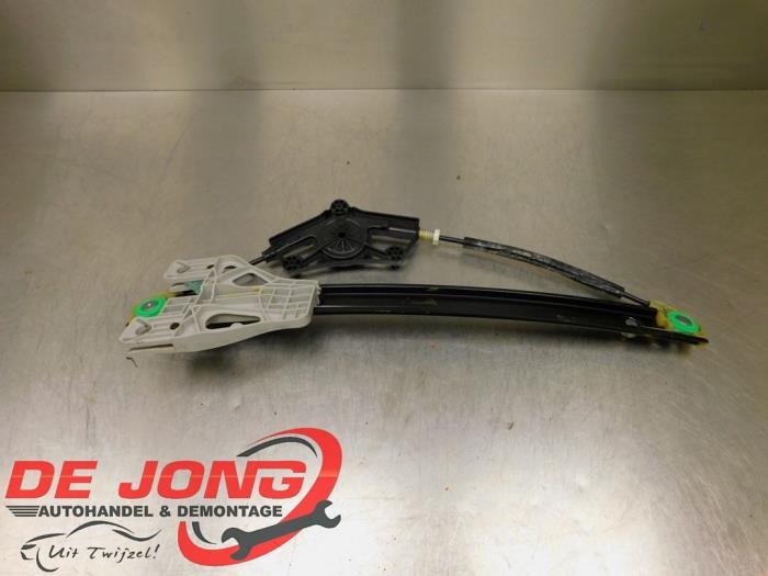 Ruitmechaniek 4Deurs rechts-achter van een Audi A6, Gebruikt, -, -, -