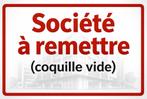 Société à remettre (coquille vide), Articles professionnels