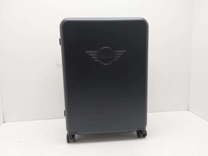 MINI Bagage Trolley - Debossed Black, Handtassen en Accessoires, Koffers, Nieuw, Hard kunststof, 70 cm of meer, 45 tot 55 cm, Slot