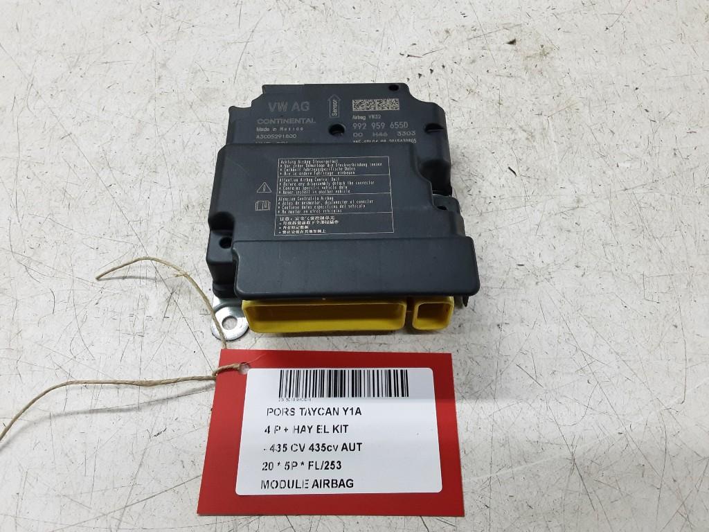 BOITIER AIRBAG Porsche Taycan (Y1A) (992959655D), Utilisé, Rue de l'Espoir 34 34
4030  GRIVEGNÉE, BE, Info@Collignon.be, Mevr. I. Hauben