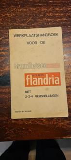 Flandria werkplaats boek versn, Ophalen of Verzenden