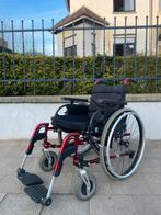 Chaise roulante pliable Vermeiren V 300 état neuf, Divers, Enlèvement ou Envoi, Pliant, Comme neuf, Fauteuil roulant manuel