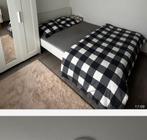 Bedframe 140 cm breed  inclusief matras, Huis en Inrichting, Ophalen, Zo goed als nieuw, 140 cm