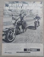 papieren advertentie Yamaha XS 650 en 750 Special, Enlèvement ou Envoi