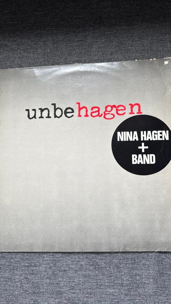 Nina Hagen : unbehagen, Ophalen of Verzenden, Gebruikt