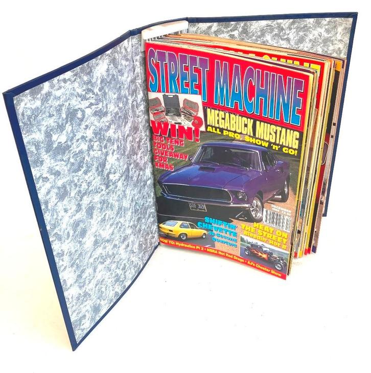 Street Machine tijdschriften jaargang map 1996., Livres, Autos | Brochures & Magazines, Utilisé, Général, Enlèvement