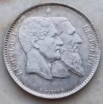 1 Franc 1830-1880 Leopold II / Topkwaliteit !, Enlèvement ou Envoi, Monnaie en vrac, Argent