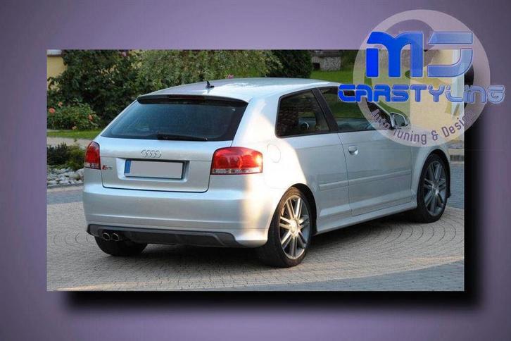 Audi A3 8P - Achterbumper spoiler [S3 Look], Autos : Divers, Tuning & Styling, Enlèvement ou Envoi