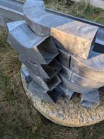 Gouttière en zinc de 4,3 m + tuyaux d'évacuation de pluie et, Enlèvement