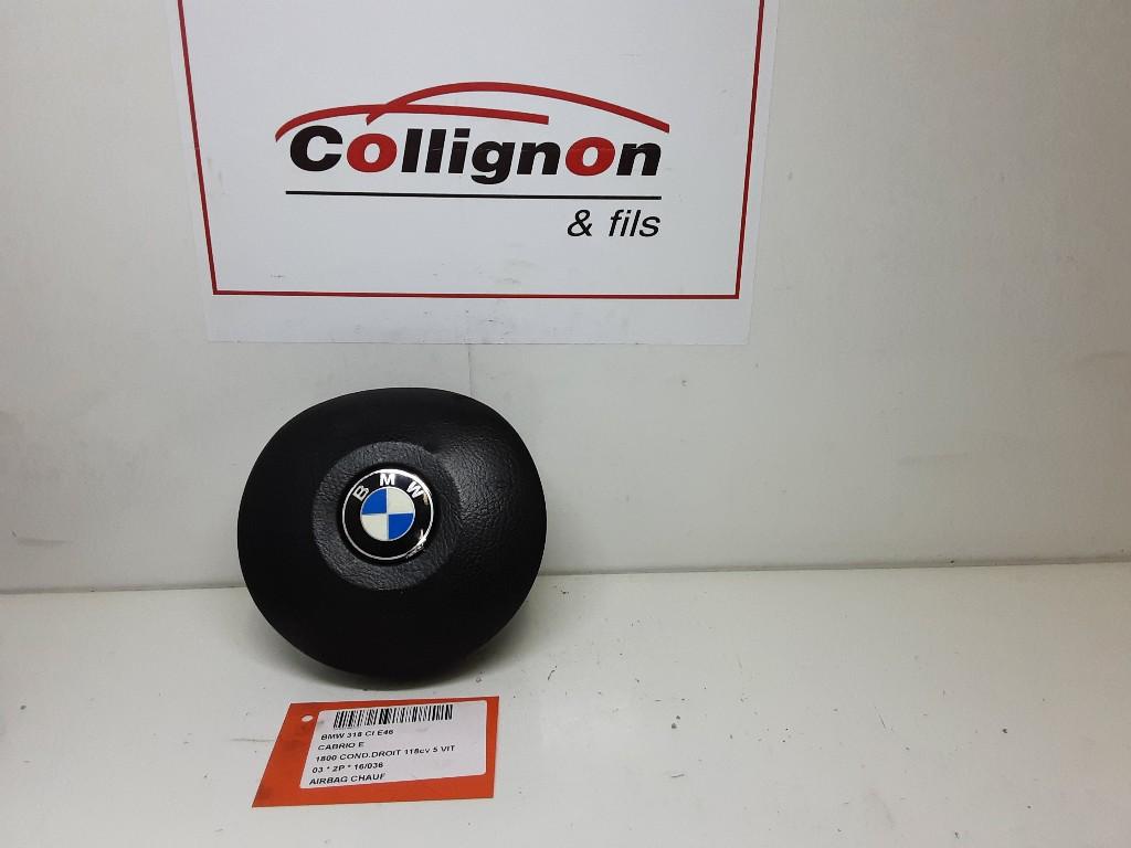 AIRBAG VOLANT BMW 02 Cabriolet (114C) (33675789101Q), Utilisé, BMW