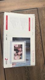 Digitaal foto frame zeven inch wit, Ophalen of Verzenden, Zo goed als nieuw