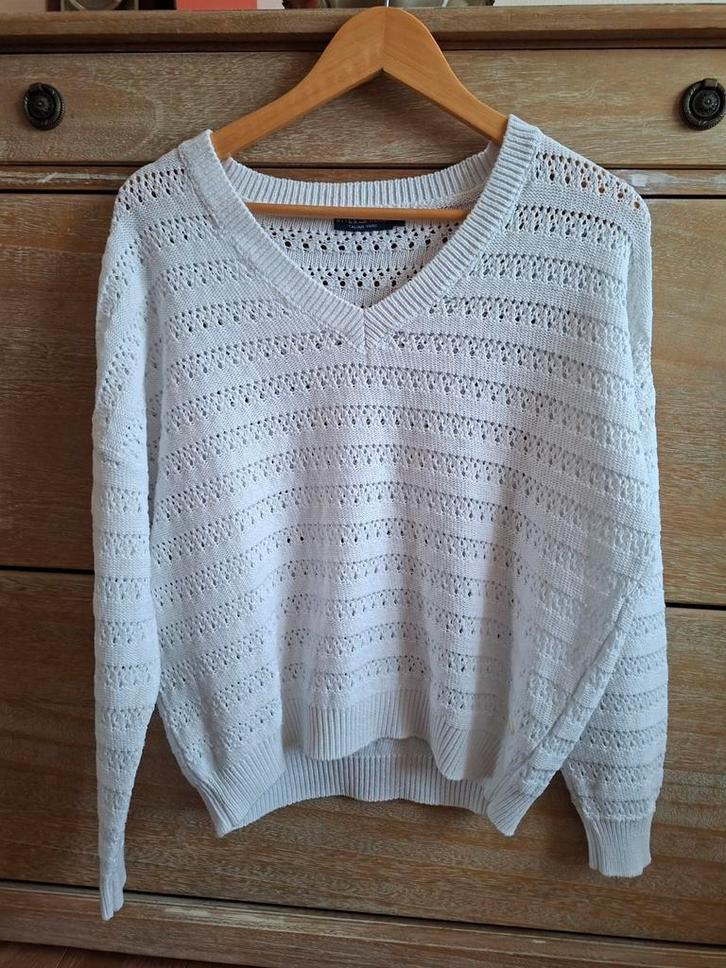 Joli pull d'été RiverWoods taille M., Vêtements | Femmes, Pulls & Gilets, Comme neuf, Taille 38/40 (M), Blanc, Enlèvement ou Envoi