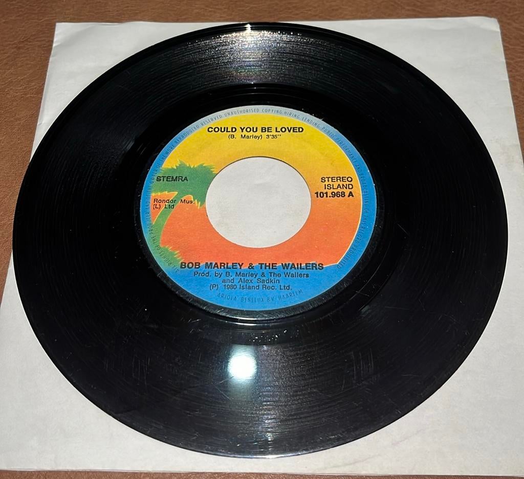 Bob Marley & The Wailers - Could you be loved - 7” vinyl sin, Ophalen of Verzenden, Gebruikt