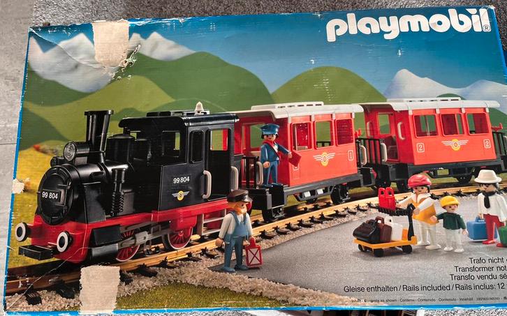 Playmobil trein 4001, Enfants & Bébés, Jouets | Playmobil, Utilisé, Ensemble complet, Enlèvement