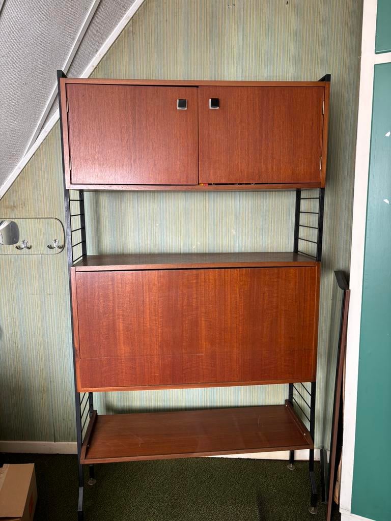 Mid-century modern vintage kast, Ophalen, Gebruikt