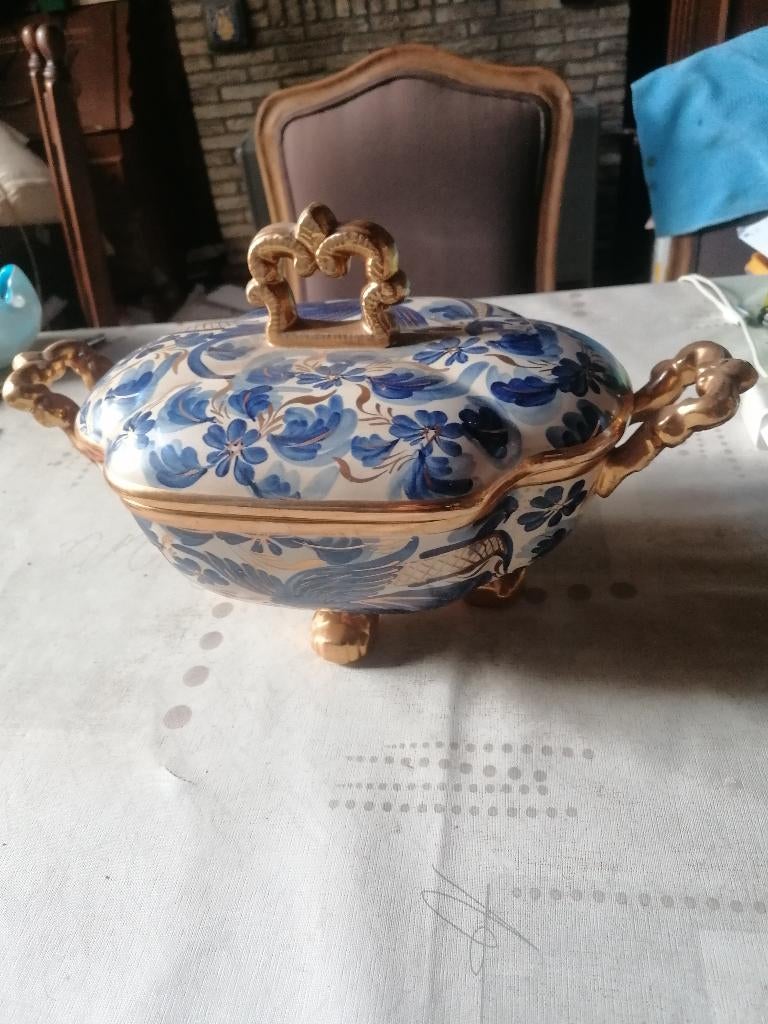 Mooie oude terinne, Antiek en Kunst, Ophalen of Verzenden