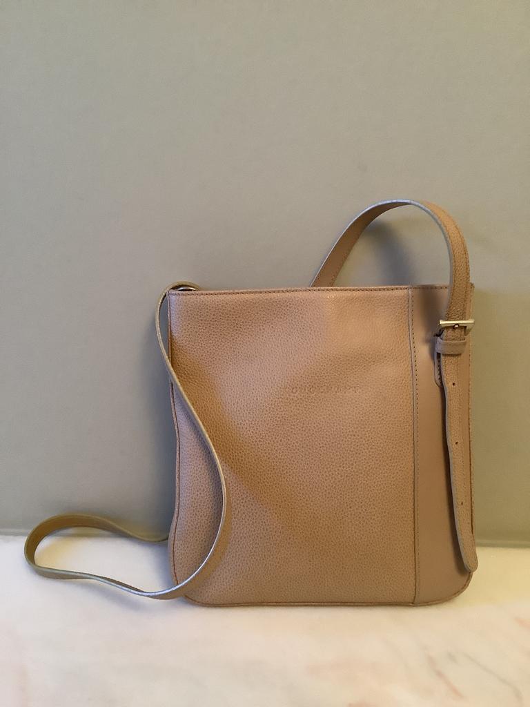 Schoudertas Longchamp, Handtassen en Accessoires, Verzenden, Zo goed als nieuw, Beige
