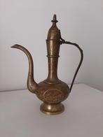 Vintage thee-of koffiepotje uit India, Antiek en Kunst, Antiek | Brons en Koper, Ophalen of Verzenden, Koper