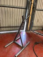 Mestslangsteun, Ophalen