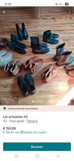 13 paar lot damesbotjes, Ophalen