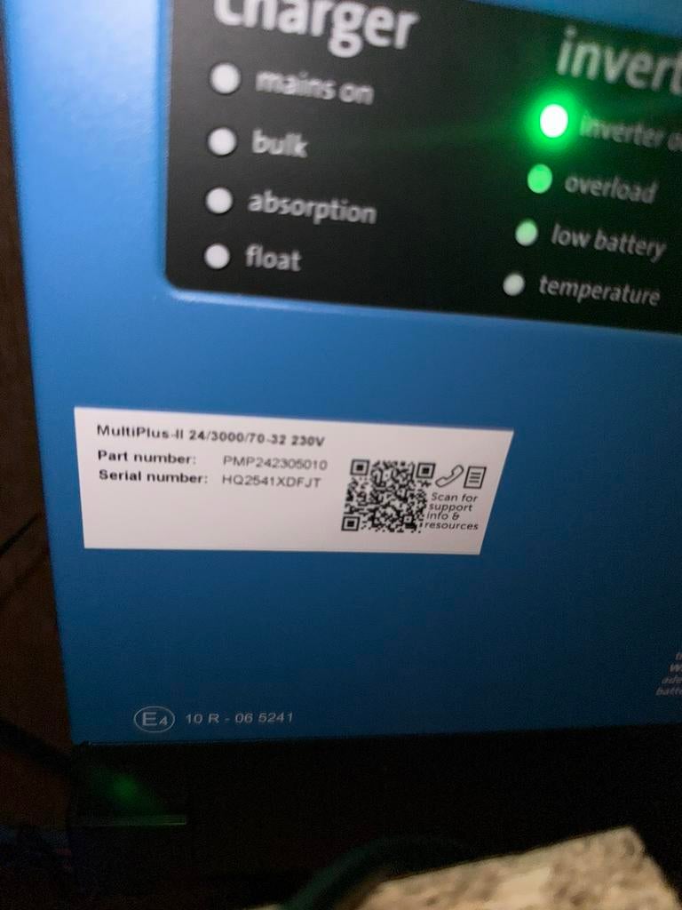 Kit Victron 24 V MultiPlus-II 24 3000  Grüniq 200 Ah LiFePO4, Sports nautiques & Bateaux, Accessoires & Entretien, Outillage, Enlèvement