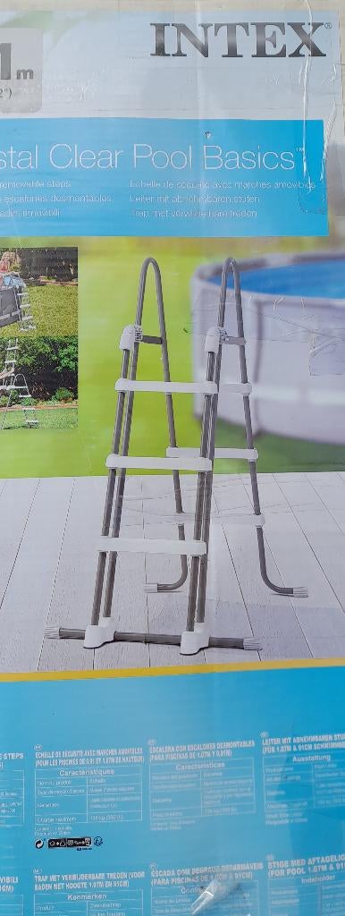 Intex ladder voor zwembad, Ophalen, Gebruikt, Ladder