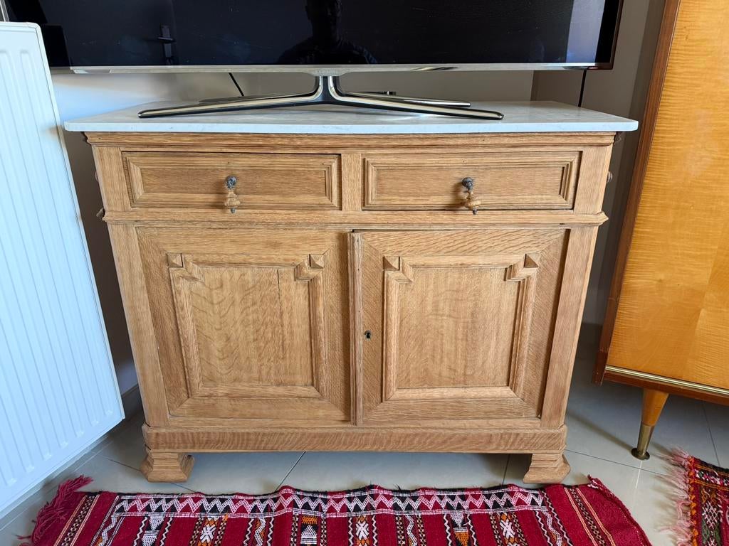 Meuble d’époque aéro gommé et traité, Maison & Meubles, Avec tiroir(s), 25 à 50 cm, 100 à 150 cm, Enlèvement