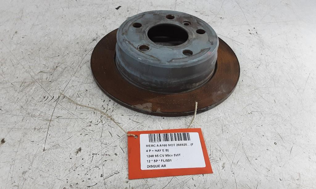 REMSCHIJF ACHTER Mercedes-Benz A (W169) (01-2004/06-2012), Gebruikt, Mercedes-Benz, Mevr. I. Hauben, Rue de l'Espoir 34 34
4030  GRIVEGNÉE, BE