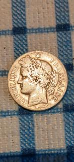 1 Franse frank 1850 zilver, Postzegels en Munten, Zilver, Ophalen of Verzenden, Losse munt, Zilver