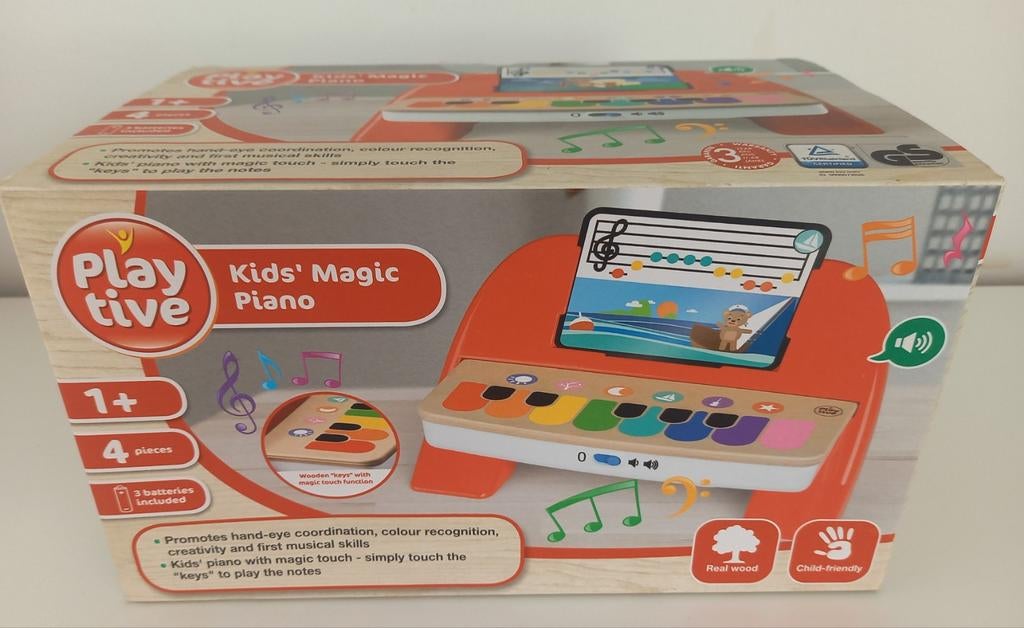 Piano musical 1+ avec partitions comme neuf., Enfants & Bébés, Jouets | Éducatifs & Créatifs, Comme neuf, Enlèvement ou Envoi