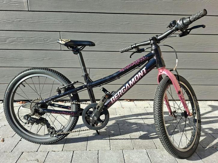 Bergamont 20 inch fiets., Fietsen en Brommers, Fietsen | Crossfietsen en BMX, Gebruikt, 16 tot 20 inch, Staal, Voetsteunen, Ophalen