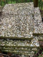gratis tuin- terrastegels, Ophalen, Gebruikt, 10 m² of meer, Beton