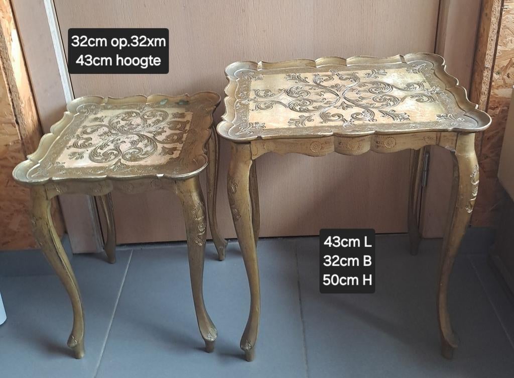 Bijzettafels, Antiek en Kunst, Antiek | Meubels | Tafels, Ophalen