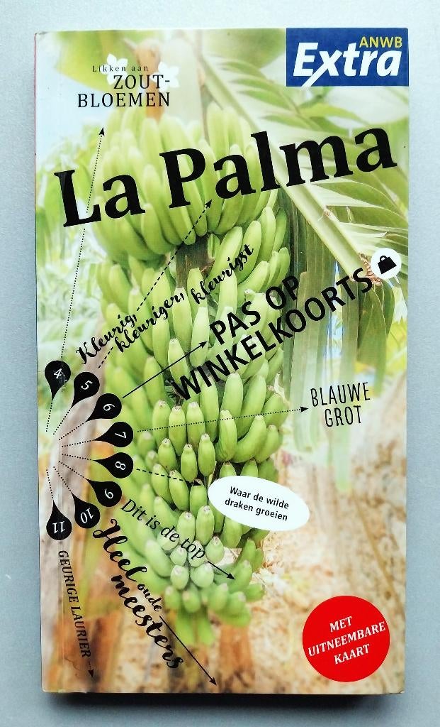 ANWB reisgids - La Palma, Livres, Guides touristiques, Vendu en Flandre, pas en Wallonnie, Envoi