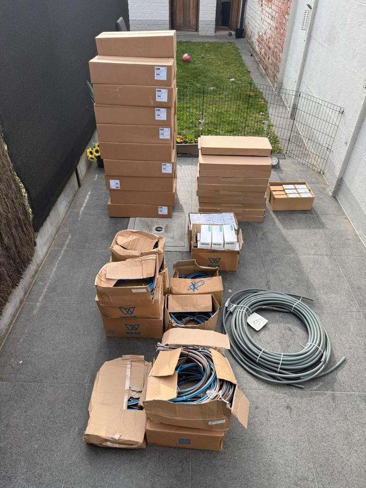 Grand lot de câbles ABB TECO+ NEUFS, Bricolage & Construction, Électricité & Câbles, Neuf, Enlèvement